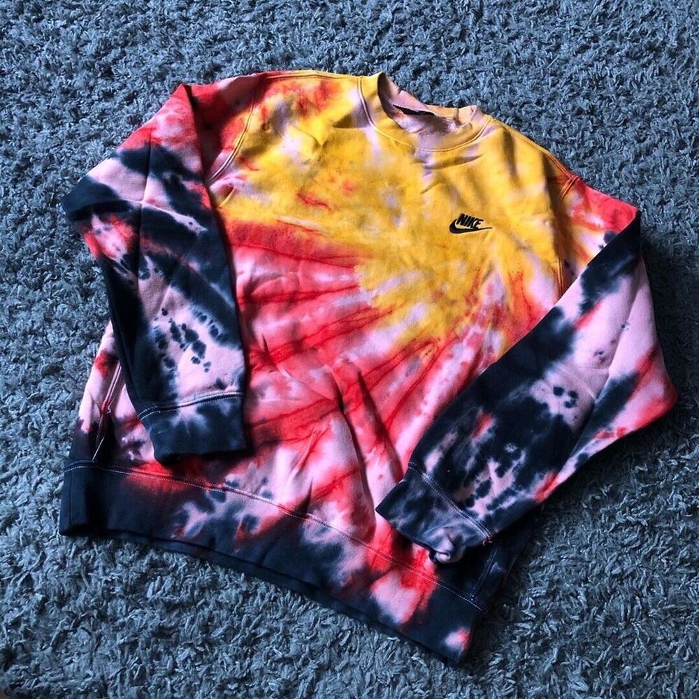 Nike Custom Bleached Sweatshirt1